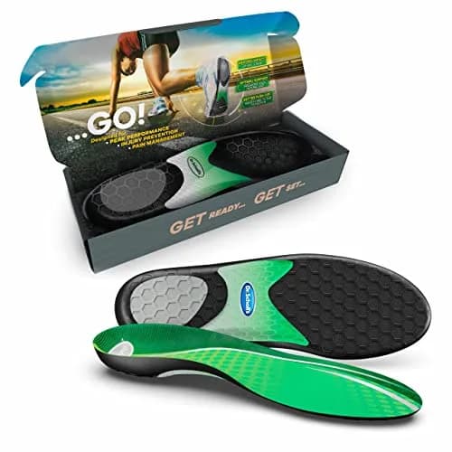 Dr. Scholl's Performance Sized to Fit Running Insoles for Men & Women | Shock Absorption & Injury Prevention thumbnail 1