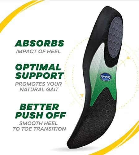 Dr. Scholl's Performance Sized to Fit Running Insoles for Men & Women | Shock Absorption & Injury Prevention thumbnail 4
