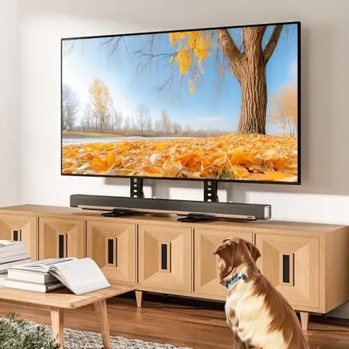TAVR Universal Table Top TV Stand Mount for 20-75 Inch TVs | Heavy Duty Metal Support thumbnail 7