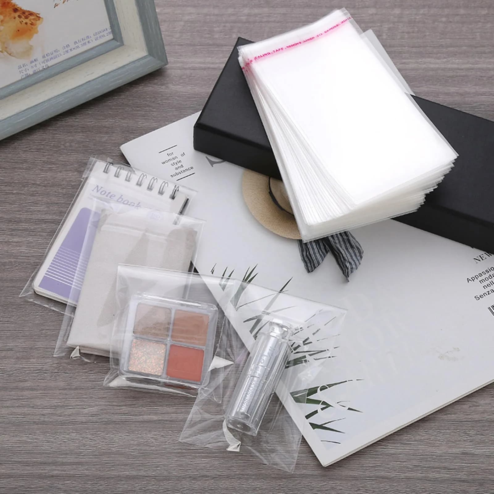 Morepack Clear Cellophane Treat Bags 200Pcs 7.62cm x 12.7cm (3"x5") | Professional Grade for Packaging Party Favors, Candy, and Small Items - view 6