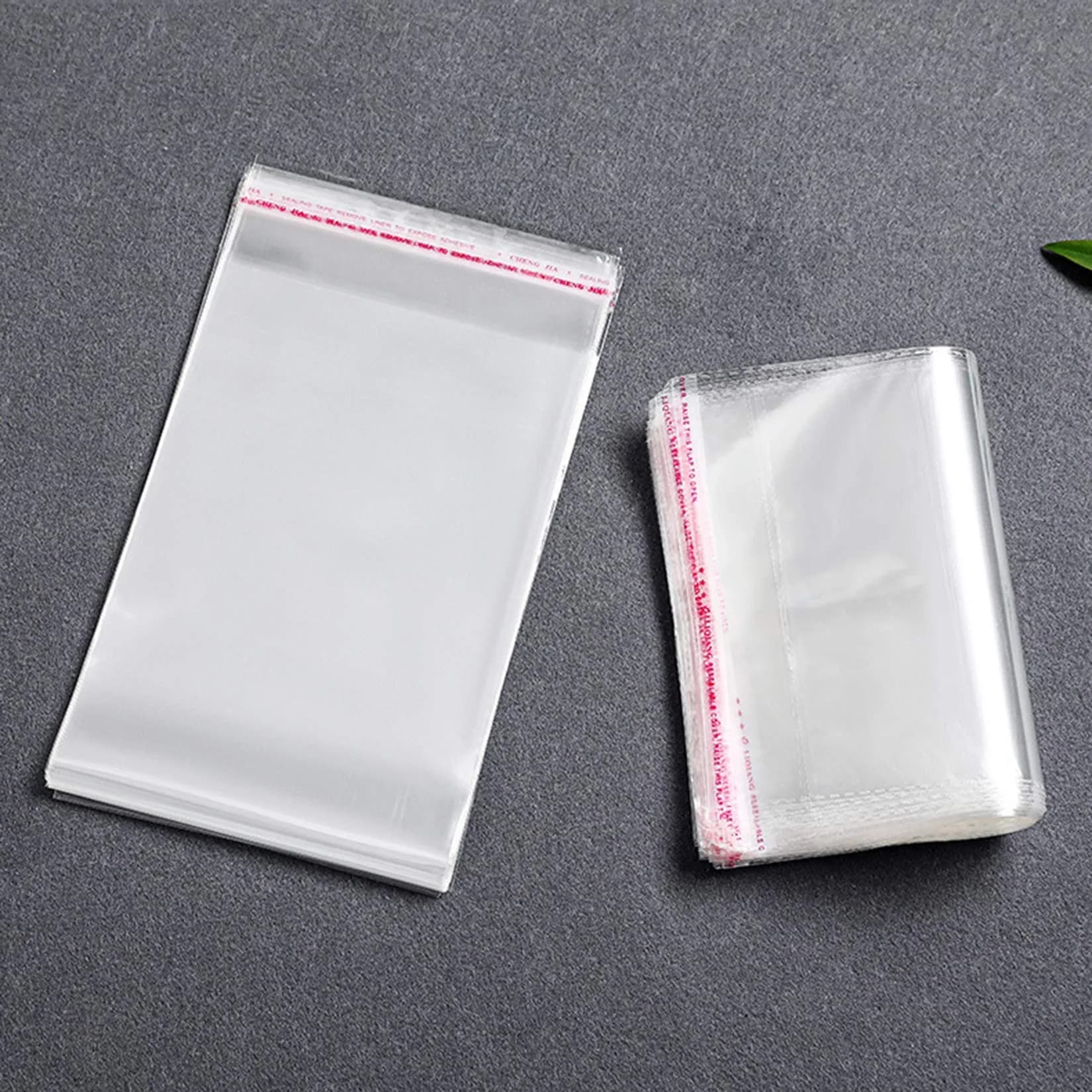 Morepack Clear Cellophane Treat Bags 200Pcs 7.62cm x 12.7cm (3"x5") | Professional Grade for Packaging Party Favors, Candy, and Small Items - view 7