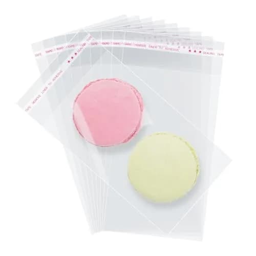 Morepack Clear Cellophane Treat Bags 200Pcs 7.62cm x 12.7cm (3"x5") | Professional Grade for Packaging Party Favors, Candy, and Small Items thumbnail 1