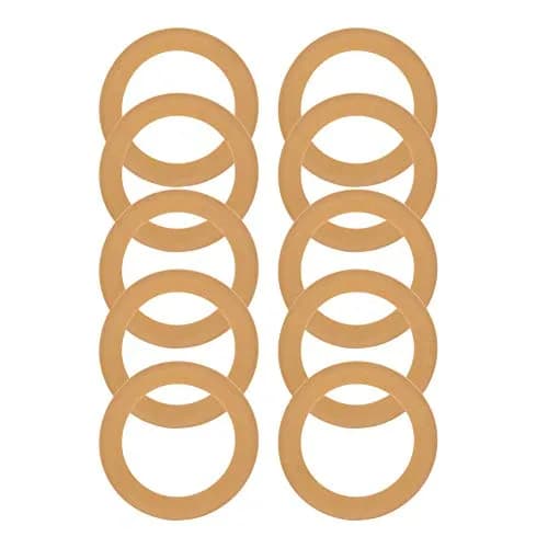 ViaGasaFamido Rubber Piston Ring Replacement Kit 10-Pack | High Durability for Oil-Free Silent 550W Compressors thumbnail 2