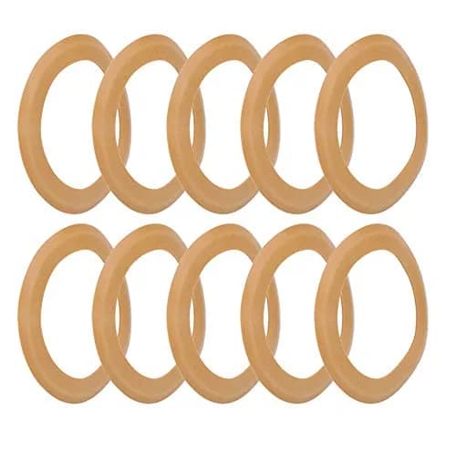 ViaGasaFamido Rubber Piston Ring Replacement Kit 10-Pack | High Durability for Oil-Free Silent 550W Compressors thumbnail 3