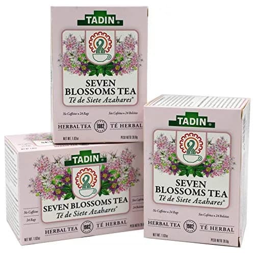 Tadin Seven Blossoms Herbal Tea with Linden Flowers Valerian Root | Caffeine-Free, 24 Count (Pack of 3) thumbnail 2