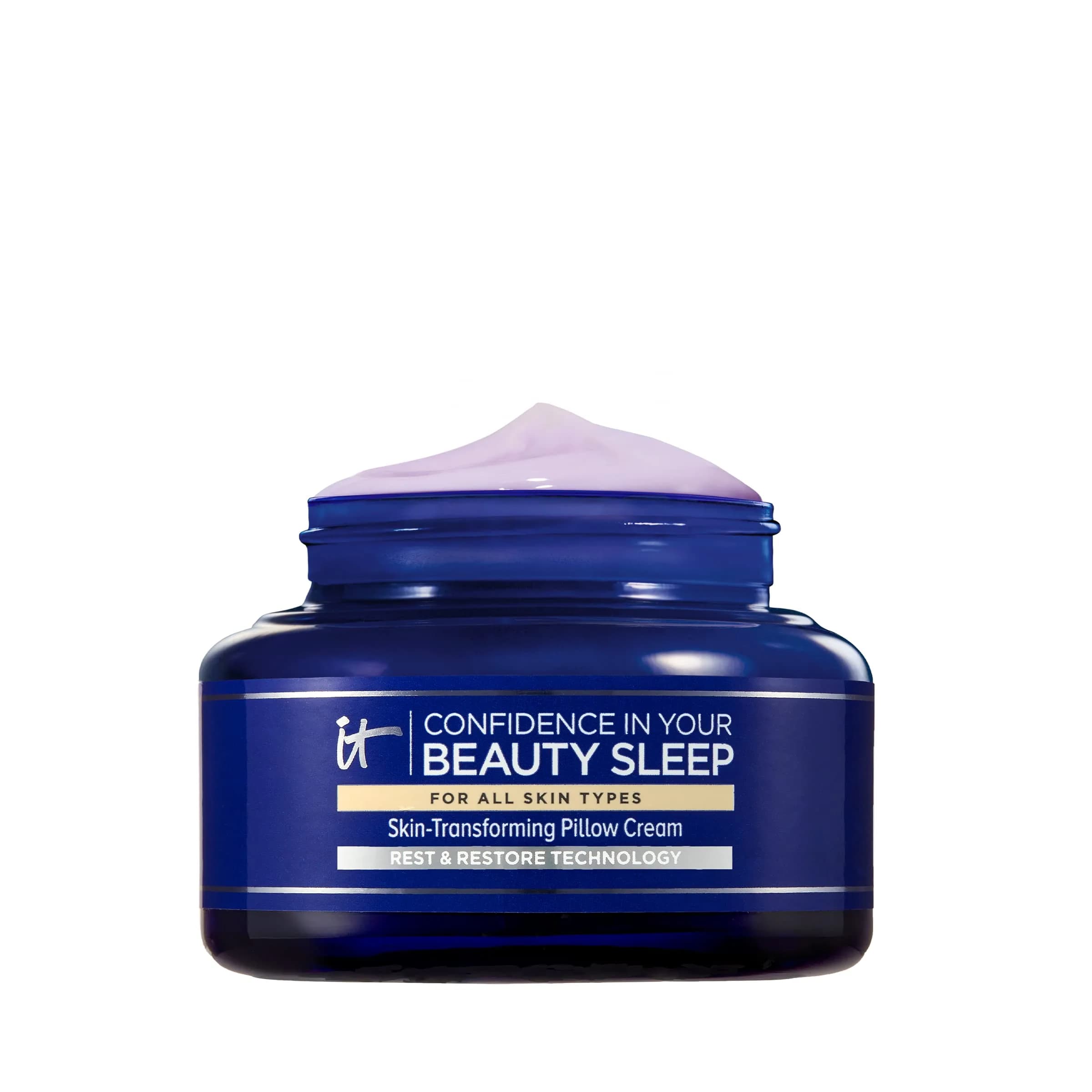 IT Cosmetics Confidence in Your Beauty Sleep Night Cream 120ml (4 fl oz) | Restores Skin Overnight - main product image