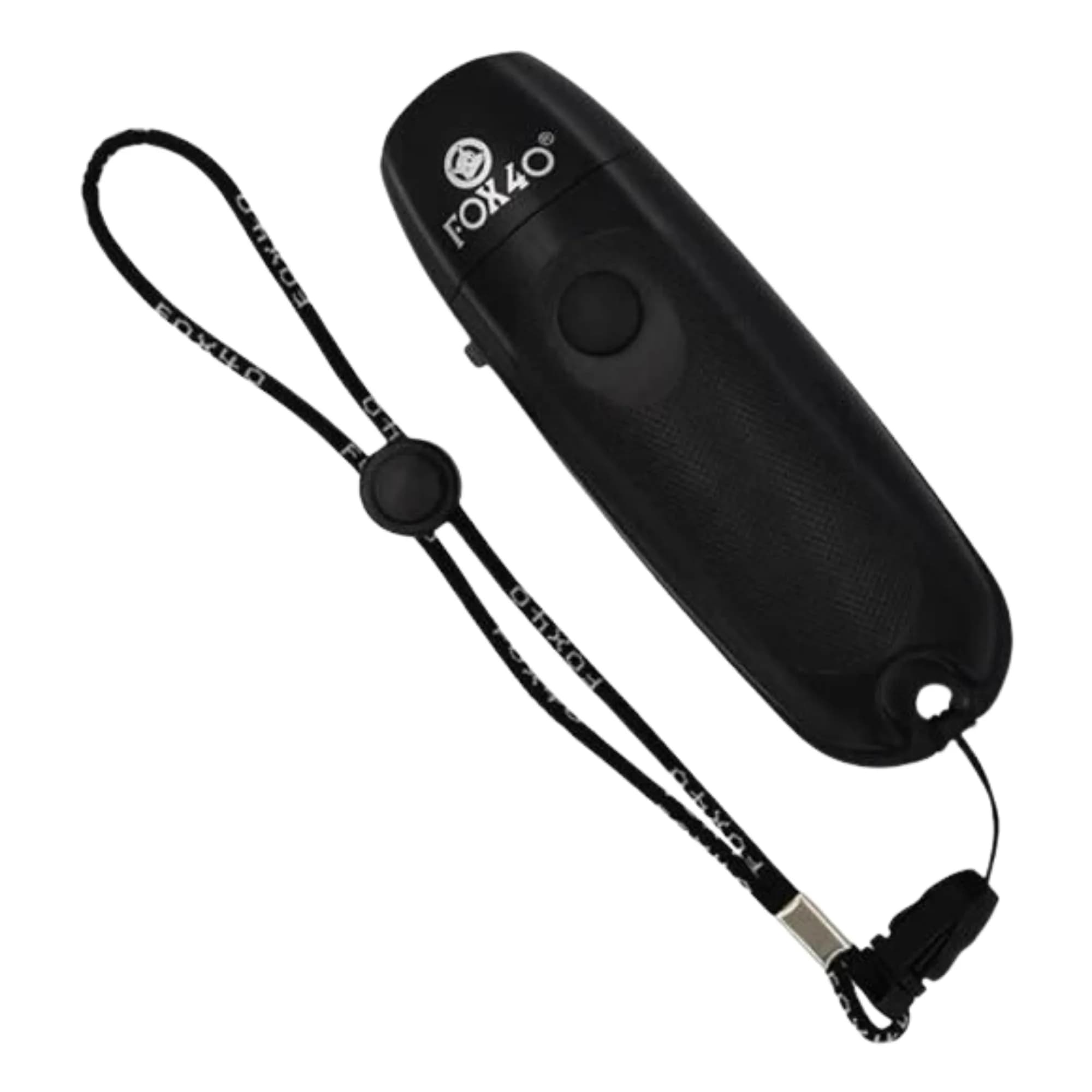 Fox 40 Electronic Whistle Black | Loud 125db Sound with 3 Tones & 9V Battery - view 2