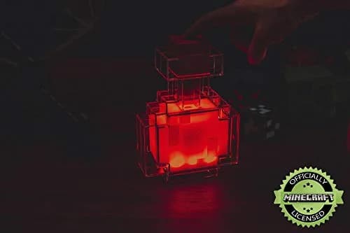 Minecraft Potion Bottle Color-Changing LED Desk Lamp | 7 Inch Night Light thumbnail 2