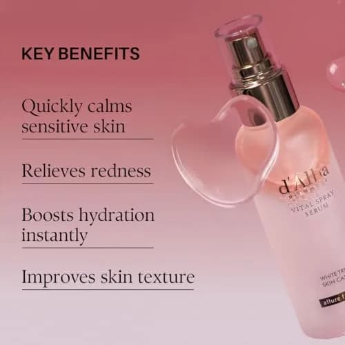 d'alba Piedmont White Truffle Vital Spray Serum 100ml (3.38 fl oz) | Calming & Hydrating Mist for Sensitive Skin thumbnail 5