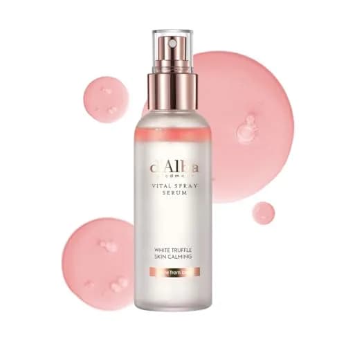 d'alba Piedmont White Truffle Vital Spray Serum 100ml (3.38 fl oz) | Calming & Hydrating Mist for Sensitive Skin thumbnail 1