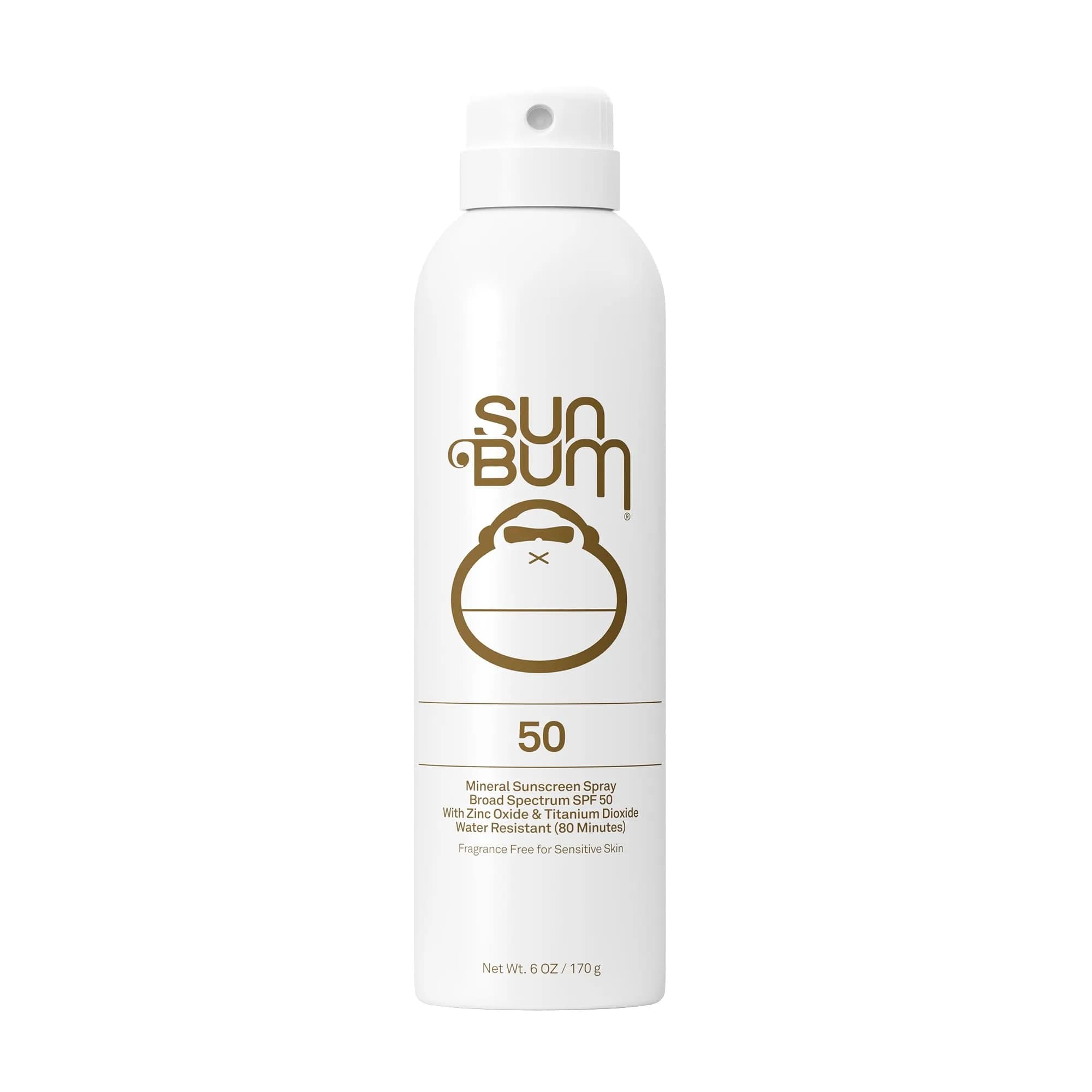 Sun Bum Mineral SPF 50 Sunscreen Body Spray 165ml (6 oz) | Broad Spectrum UVA/UVB Protection — SPF 50