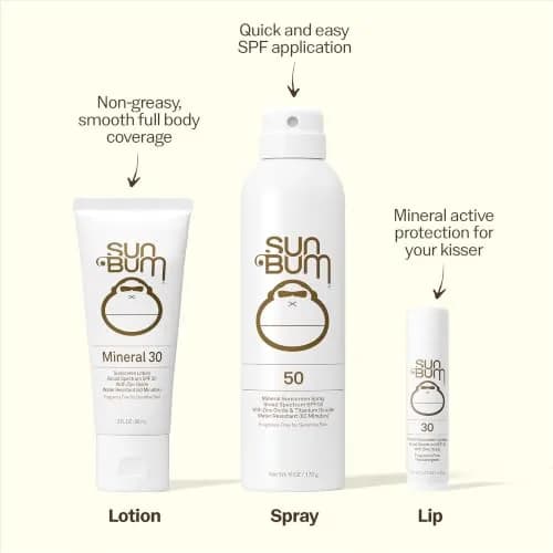 Sun Bum Mineral SPF 50 Sunscreen Body Spray 165ml (6 oz) | Broad Spectrum UVA/UVB Protection thumbnail 2