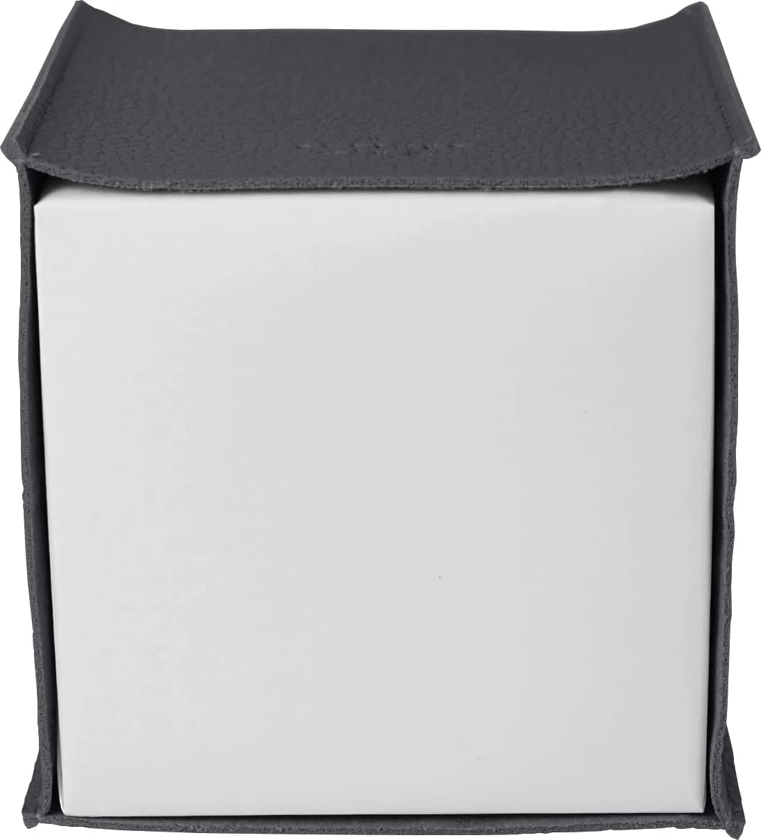 carrotez PU Leather Square Tissue Box Cover Charcoal | Decorative Holder for Bathroom Vanity Countertop, Office Desk & Car 5"X5"X5" - view 7