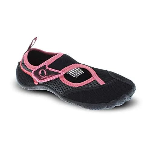 Body Glove Water Shoes for Women, Black/Salmon Rose | Quick-Dry, Breathable & Stylish Water Footwear thumbnail 1
