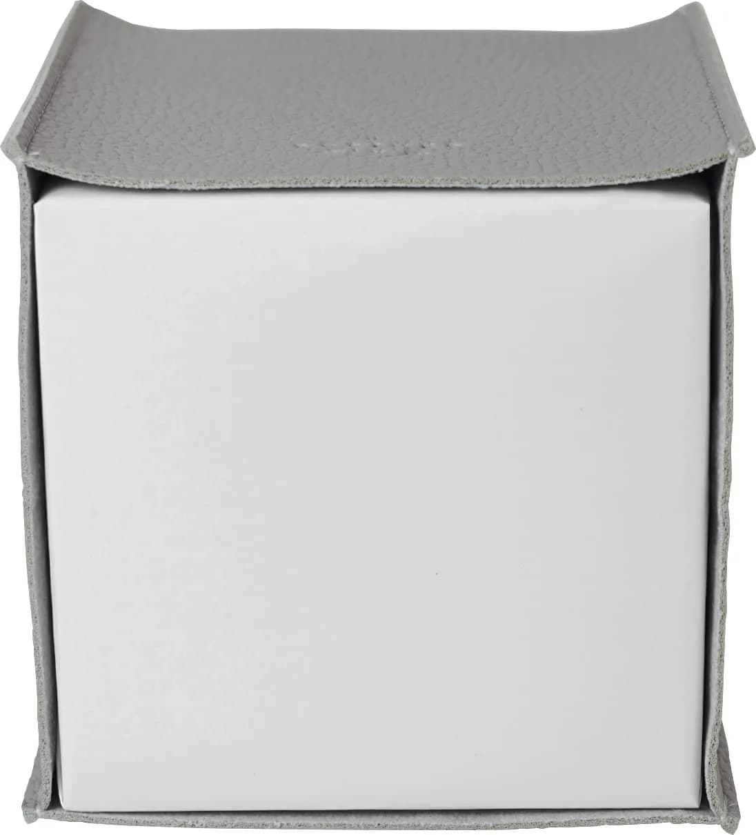 Carrotez PU Leather Square Tissue Box Cover Holder - Pastel Grey | Fits Standard Boxes - view 7