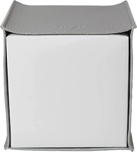 Carrotez PU Leather Square Tissue Box Cover Holder - Pastel Grey | Fits Standard Boxes thumbnail 7