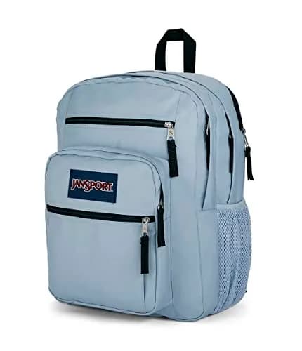 JanSport Laptop Backpack - 15” Laptop Sleeve, 34L Capacity, Ergonomic Shoulder Straps, Blue Dusk thumbnail 6