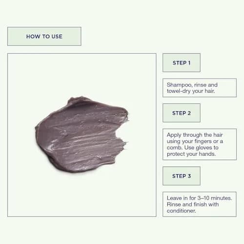 Maria Nila Color Refresh Cool Cream Color Depositing Mask 300ml | Nourishing, Semi-Permanent Blonde Toner with Argan Oil thumbnail 3