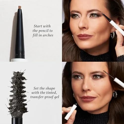 Julep Brow 101 Sculpting Pencil & Tinted Brow Gel, Dark Brown | Dual-Ended, Natural Finish thumbnail 4