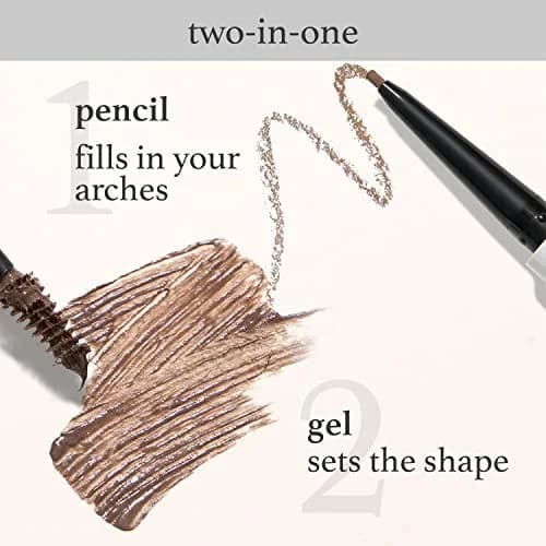 Julep Brow 101 Sculpting Pencil & Tinted Brow Gel, Dark Brown | Dual-Ended, Natural Finish thumbnail 3