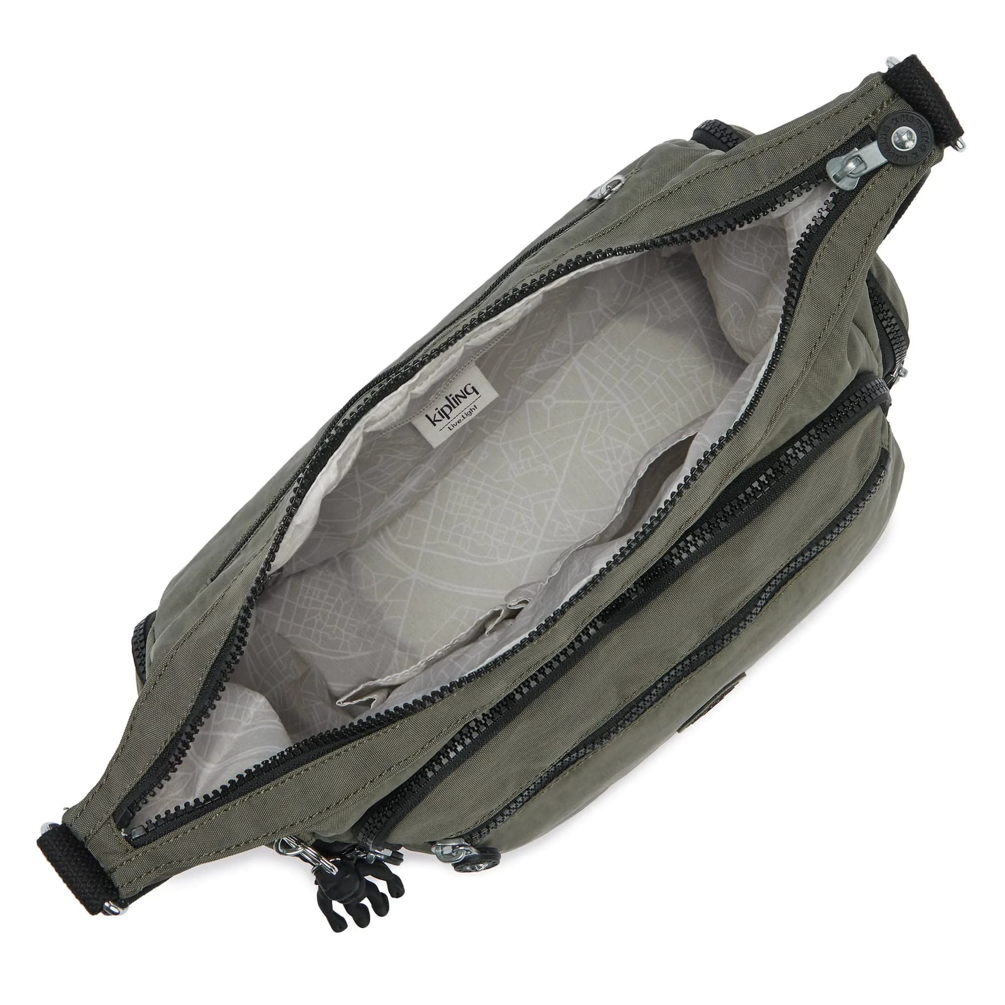 Kipling Gabbie Medium Crossbody Bag | Water Resistant Nylon, 10L Capacity - view 3