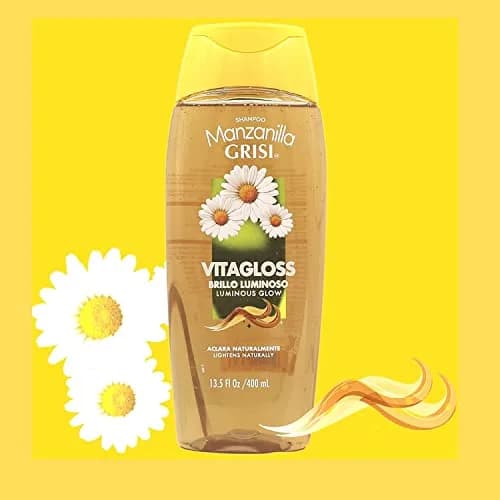 Manzanilla Grisi Cleansing Shampoo with Chamomile Extract 2 Pack | Nourishing, Lightening & Soothing (120c) thumbnail 2