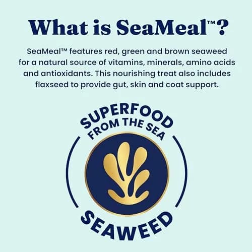Solid Gold SeaMeal Squeeze Tuna Lickable Cat Treats with Seaweed for Skin & Coat - Wet Cat Treats with Digestive & Immune Health Support - Natural, Holistic, Grain Free (48 Squeezes) thumbnail 7