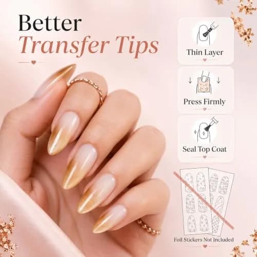 beetles Gel Polish 15ML | Professional Nail Foil Transfer Gel for Nails thumbnail 4