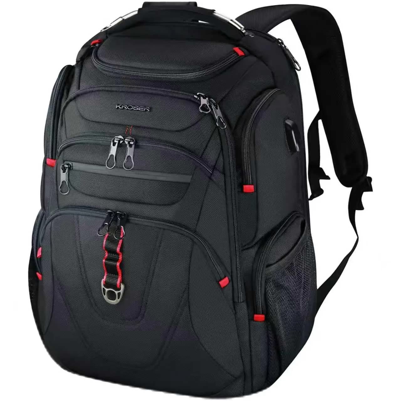 KROSER TSA Friendly Laptop Backpack 17.3 inch XL | Water-Repellent College Daypack with RFID & USB - main product image