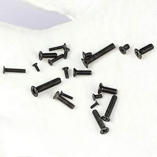 NINDEJIN Laptop Screw Set 720pcs Carbon Steel Flat Head M1.4-M3 | Assorted Computer Screws for SSD & Laptop Repairs thumbnail 6