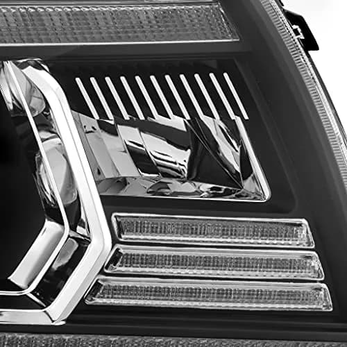 AlphaRex Nova Series Projector Headlights for Toyota Tacoma | Clear Lens, Quad Projector, 6000K LED High Beam thumbnail 3