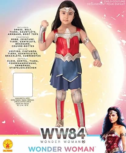 Rubies DC Comics WW84 Wonder Woman Deluxe Costume Dress, Large thumbnail 2