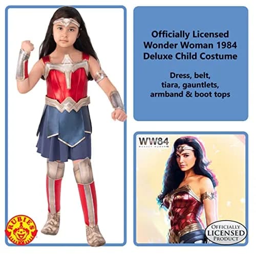 Rubies DC Comics WW84 Wonder Woman Deluxe Costume Dress, Large thumbnail 3