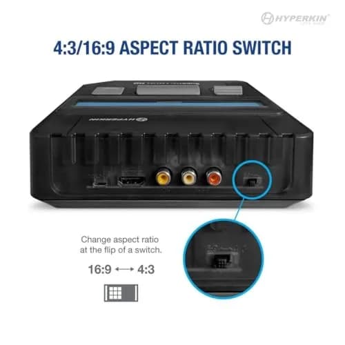 Hyperkin Suparetron HD Gaming Console for Super NES/Super Famicom (Space Black) | 720p HD Nostalgia Console with NTSC/PAL Compatibility thumbnail 6