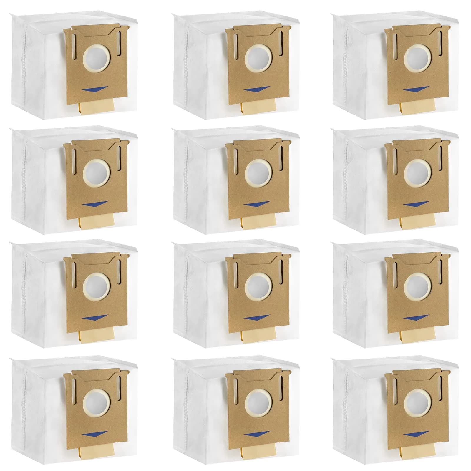 Chuancheng 12 Pack Dust Bags for ECOVACS T8 AIVI / T8 / N8 Pro Plus / N8 Pro / DX93 / DDX96 Vacuum Cleaner Parts - main product image