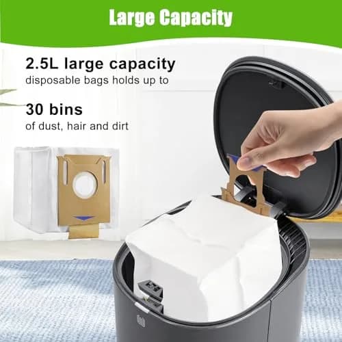 Chuancheng 12 Pack Dust Bags for ECOVACS T8 AIVI / T8 / N8 Pro Plus / N8 Pro / DX93 / DDX96 Vacuum Cleaner Parts thumbnail 4
