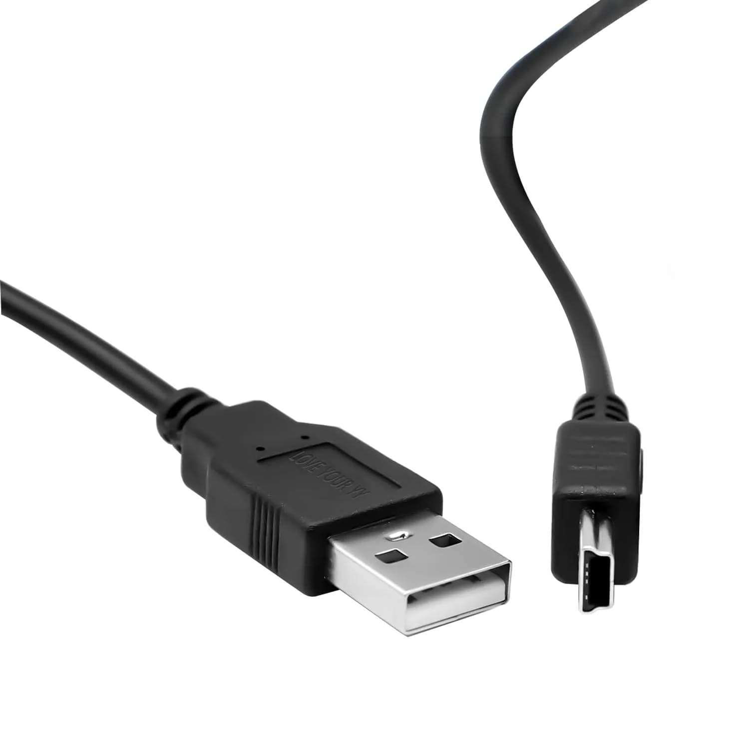 Love your yy Mini USB Cable 1.83 m (6.6 ft) | Replacement Cord for Blue Yeti & Snowball iCE Mics — Black
