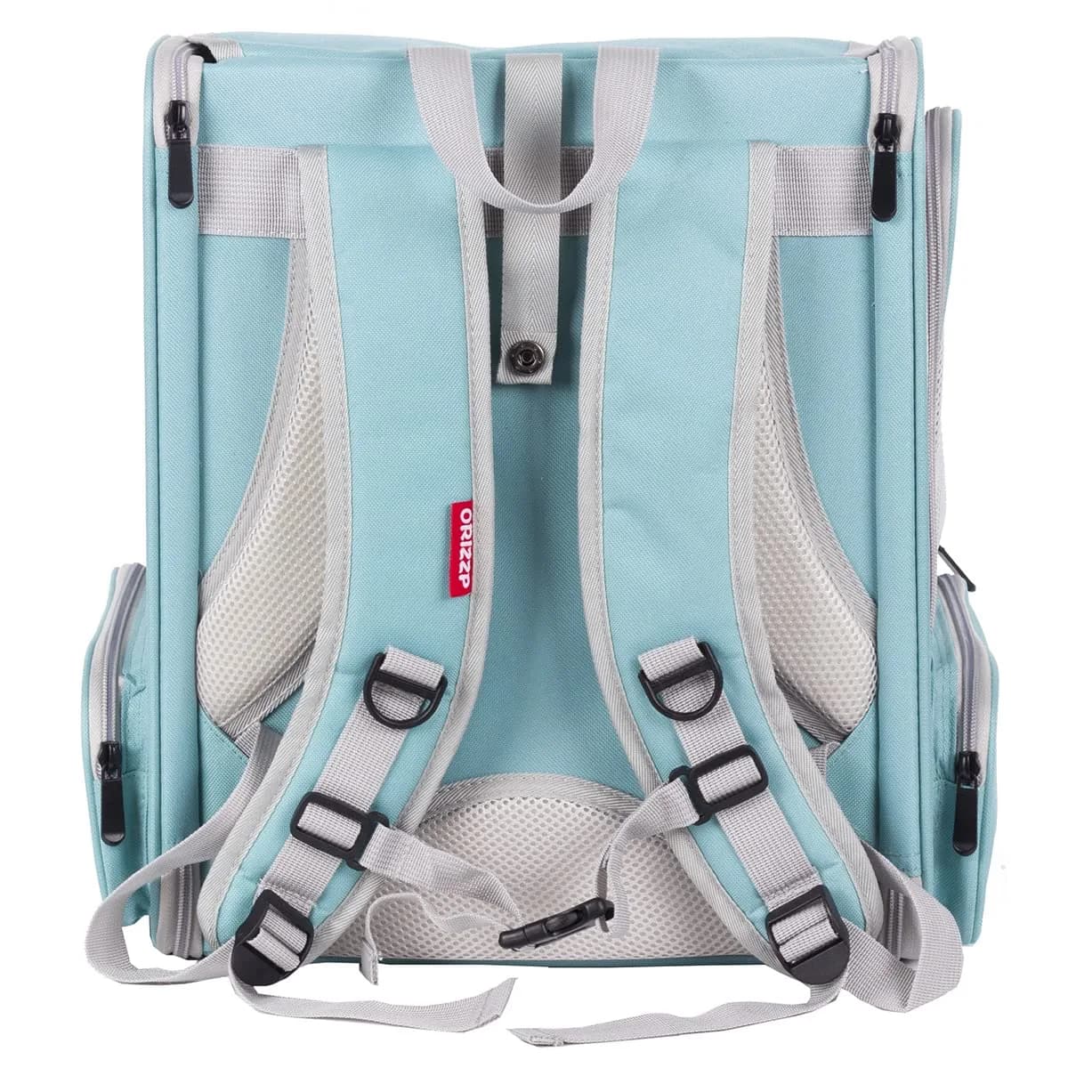 ORIZZP Bird Backpack Carrier with Stand Perch & Shade Cover, Large Green Pet Travel Backpack | Airline Approved - view 4