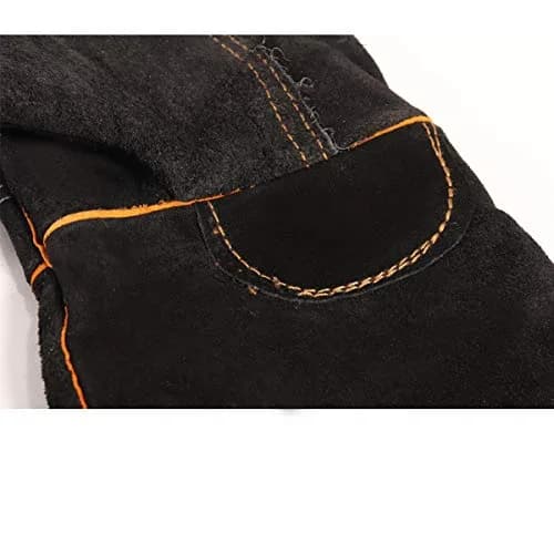 Less bad Animal Handling Gloves Reinforced Protection 60 cm (23.6 in) | Bite & Scratch Proof Cowhide thumbnail 4