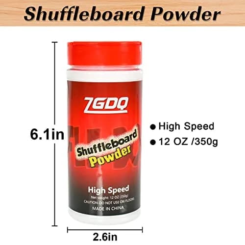 ZGDQ Shuffleboard Sand 2 Cans | Premium Shuffleboard Powder for Smooth Glide (70-120 chars) thumbnail 2