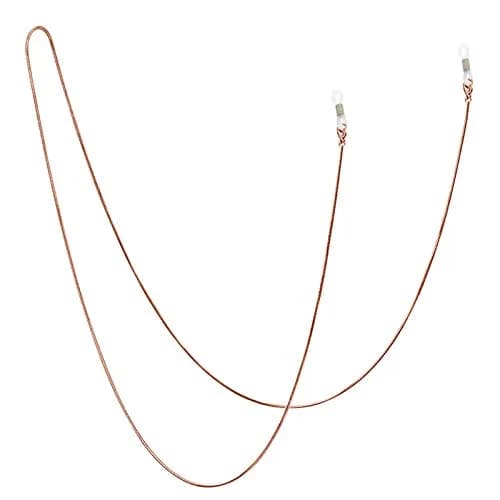 Jmkcoz Rose Gold Eyeglass Chain Holder 80cm (2.62 ft) | Sunglass Retainer Strap thumbnail 1