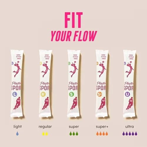 Playtex Sport Tampons Super | Leak Defense, 48 ct, Fragrance-Free, Athletic Fit thumbnail 5