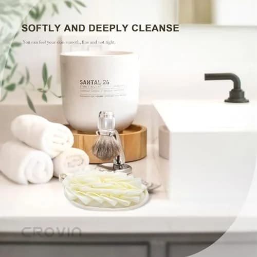 CROVIN Bath Puff Shower Sponge 2 Pack | Exfoliating Loofah for Women & Men thumbnail 5