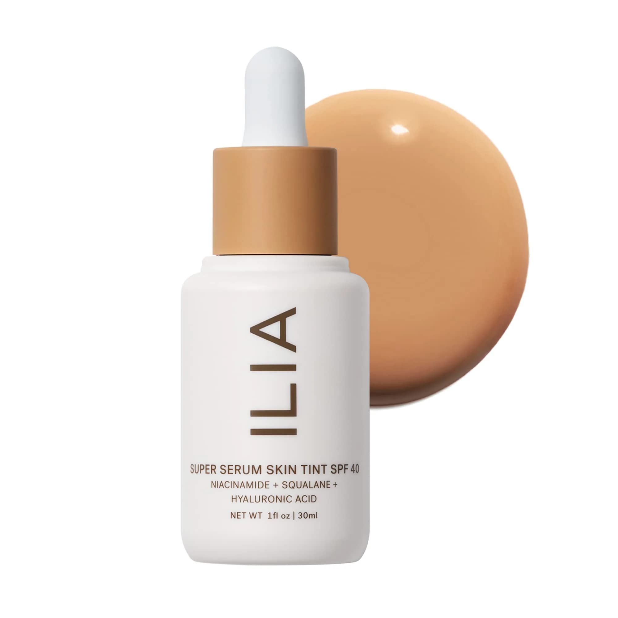 ILIA Super Serum Skin Tint SPF 40 Matira ST11 30ml (1 fl oz) | Dewy Makeup with Skincare & Mineral SPF - main product image