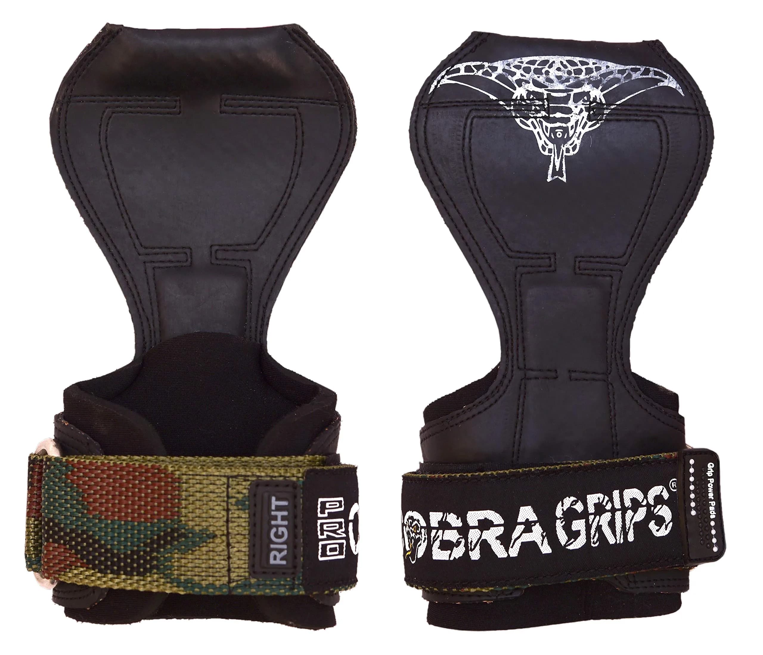 Cobra Grips FIT Milt Camo Rubber Weight Lifting Gloves with Wrist Wraps - 4.25-7.0" Wrist - main product image