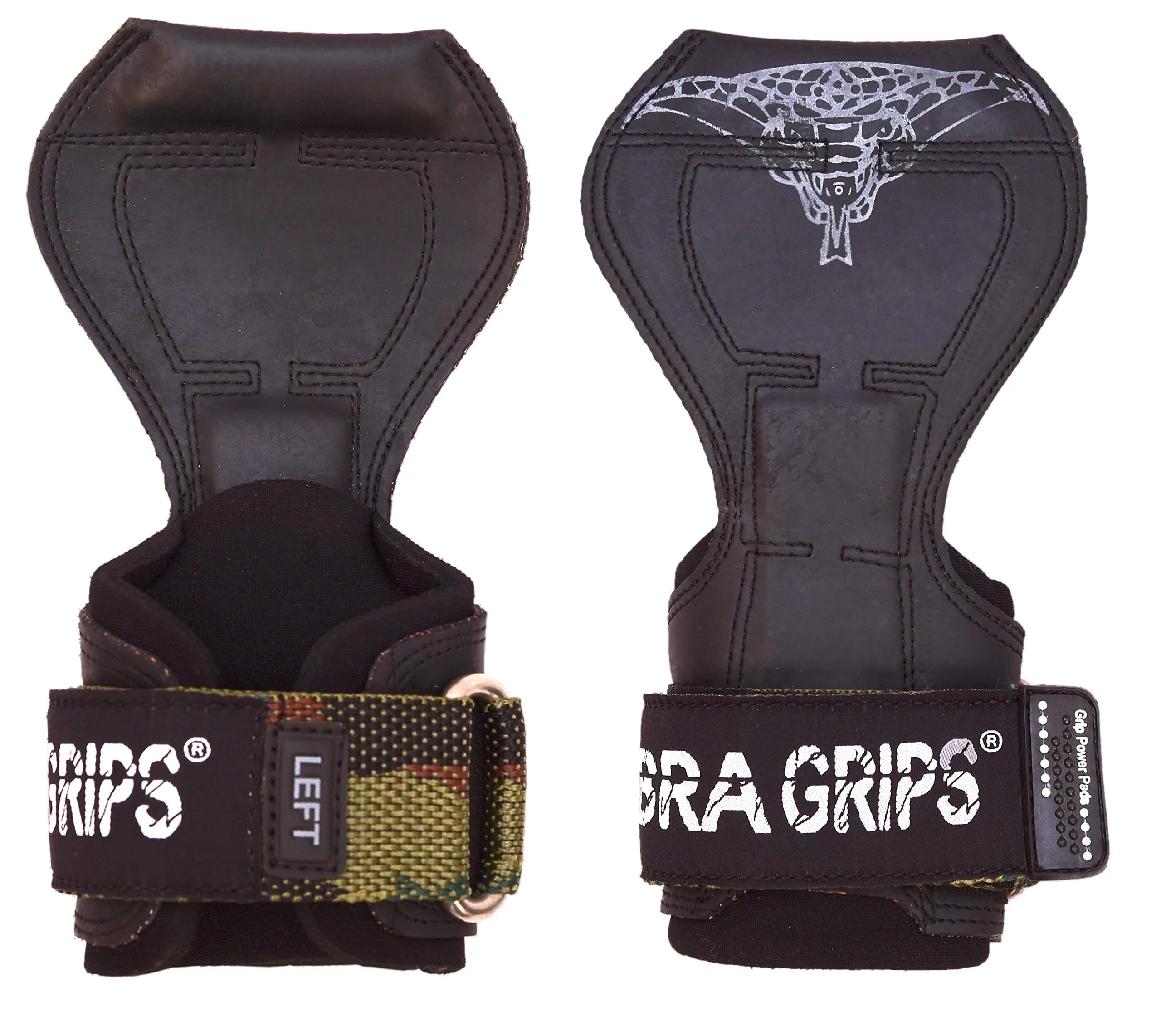 Cobra Grips FIT Milt Camo Rubber Weight Lifting Gloves with Wrist Wraps - 4.25-7.0" Wrist - view 3