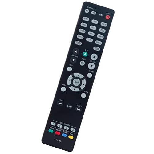 ZdalaMit RC-1192 Replacement Remote Control for Denon AV Receivers | Pre-Programmed, 18-Button, Infrared thumbnail 2