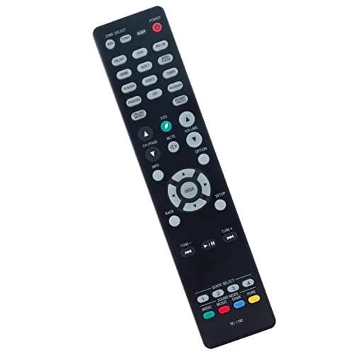 ZdalaMit RC-1192 Replacement Remote Control for Denon AV Receivers | Pre-Programmed, 18-Button, Infrared thumbnail 3