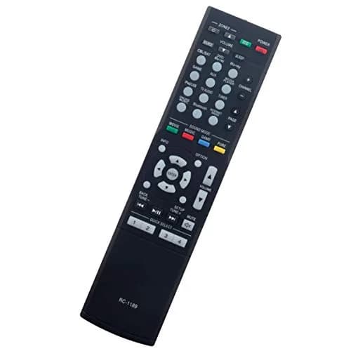 ZdalaMit RC-1189 Replacement Remote Control for Denon AV Receiver | No Programming Needed, Black thumbnail 2