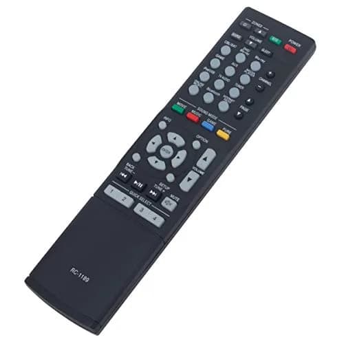 ZdalaMit RC-1189 Replacement Remote Control for Denon AV Receiver | No Programming Needed, Black thumbnail 4
